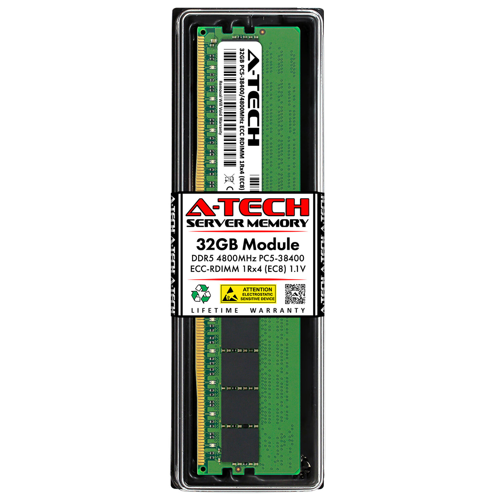 32GB DDR5 PC5-38400 RDIMM (Cisco UCSX-MRX32G1RE1 Equivalent) Server Memory RAM