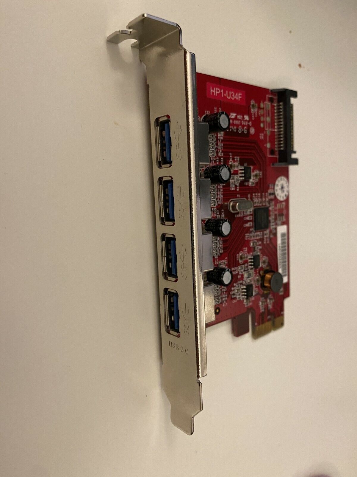 Mediasonic HP1-U34F 4-port External Usb 3.0 Pci-e Express Card