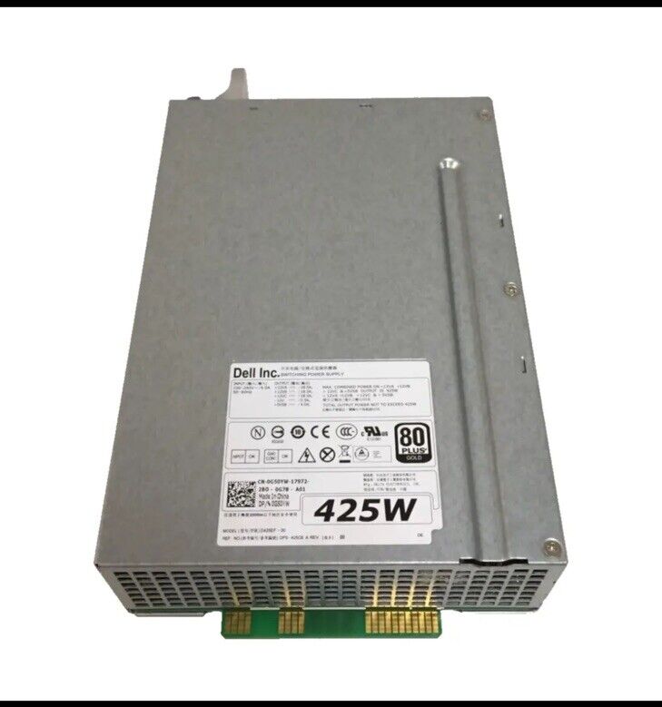 Dell G50YW Precision T3600 425W Hot-Swap Server Power Supply