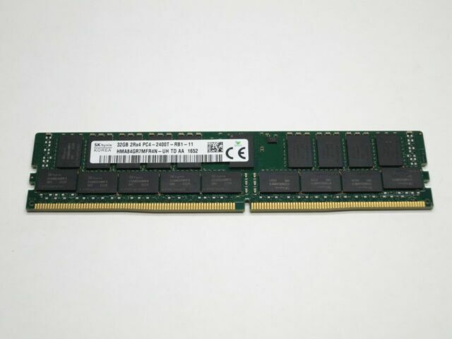 Hynix HMA84GR7MFR4N-UH 32GB DDR4-2400 PC4-2400T 2Rx4 ECC Reg DIMM 