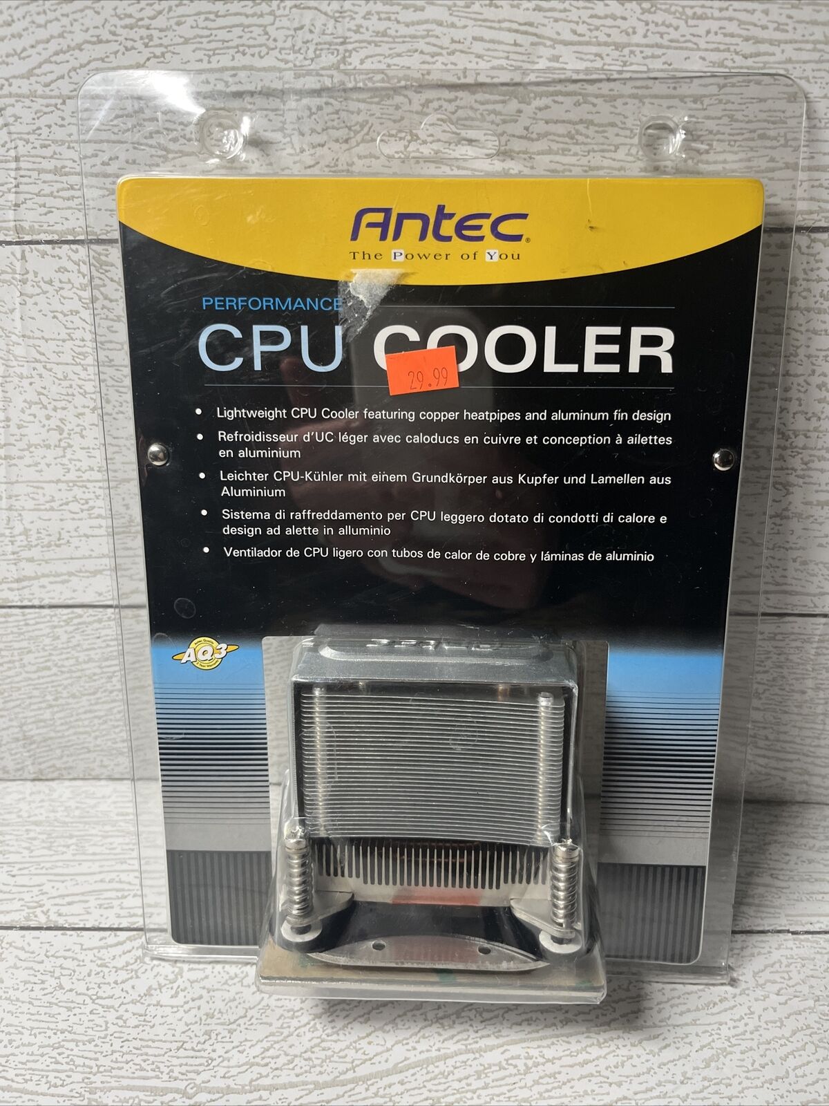 New Antec Performance CPU Cooler Intel & AMD New Sealed Package