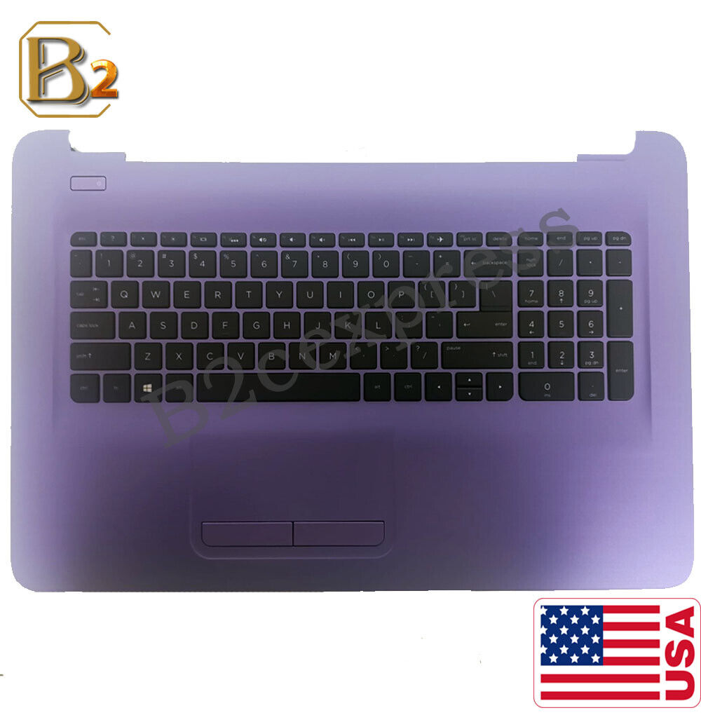 Genuine HP 17-X 17T-X 17-Y Palmrest w/ Backlit Keyboard & Touchpad 900154-001 US