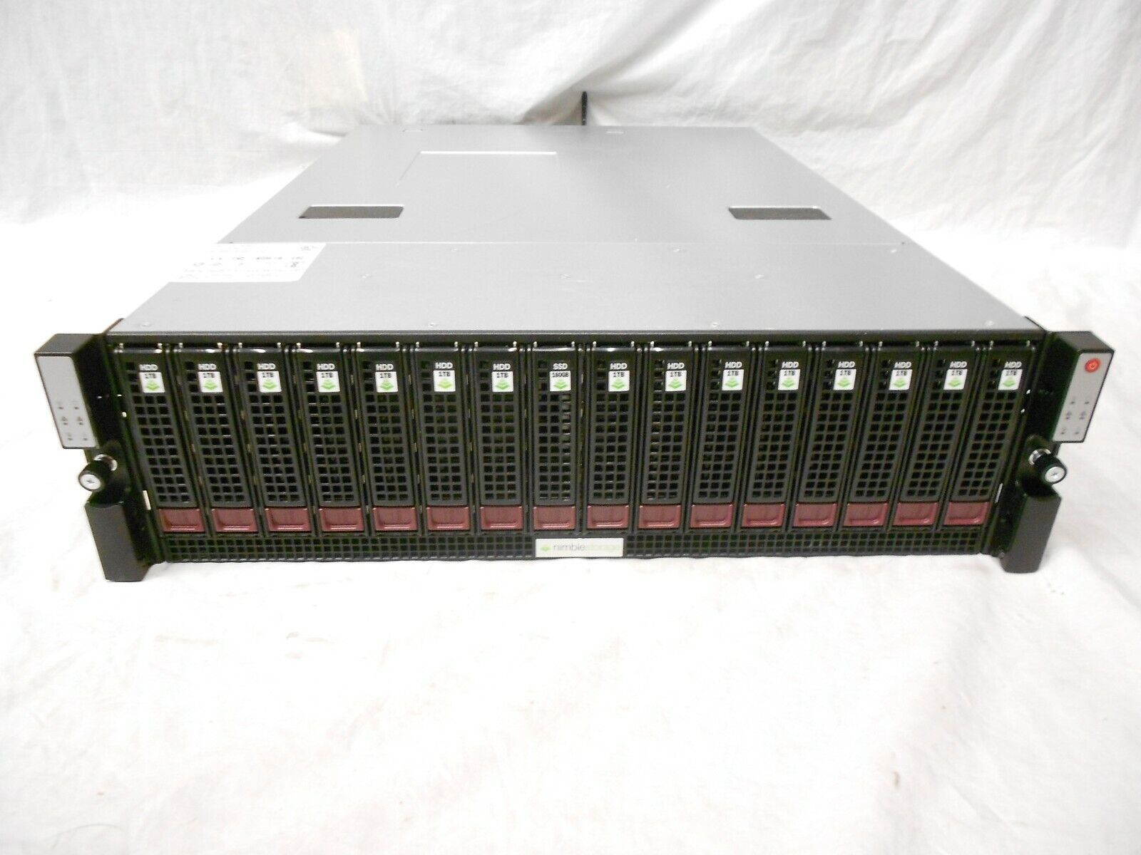 HP Nimble Storage SAN Expansion Array ES1-H25B 15x 1TB  SAS 1x 480GB SSD 15TB