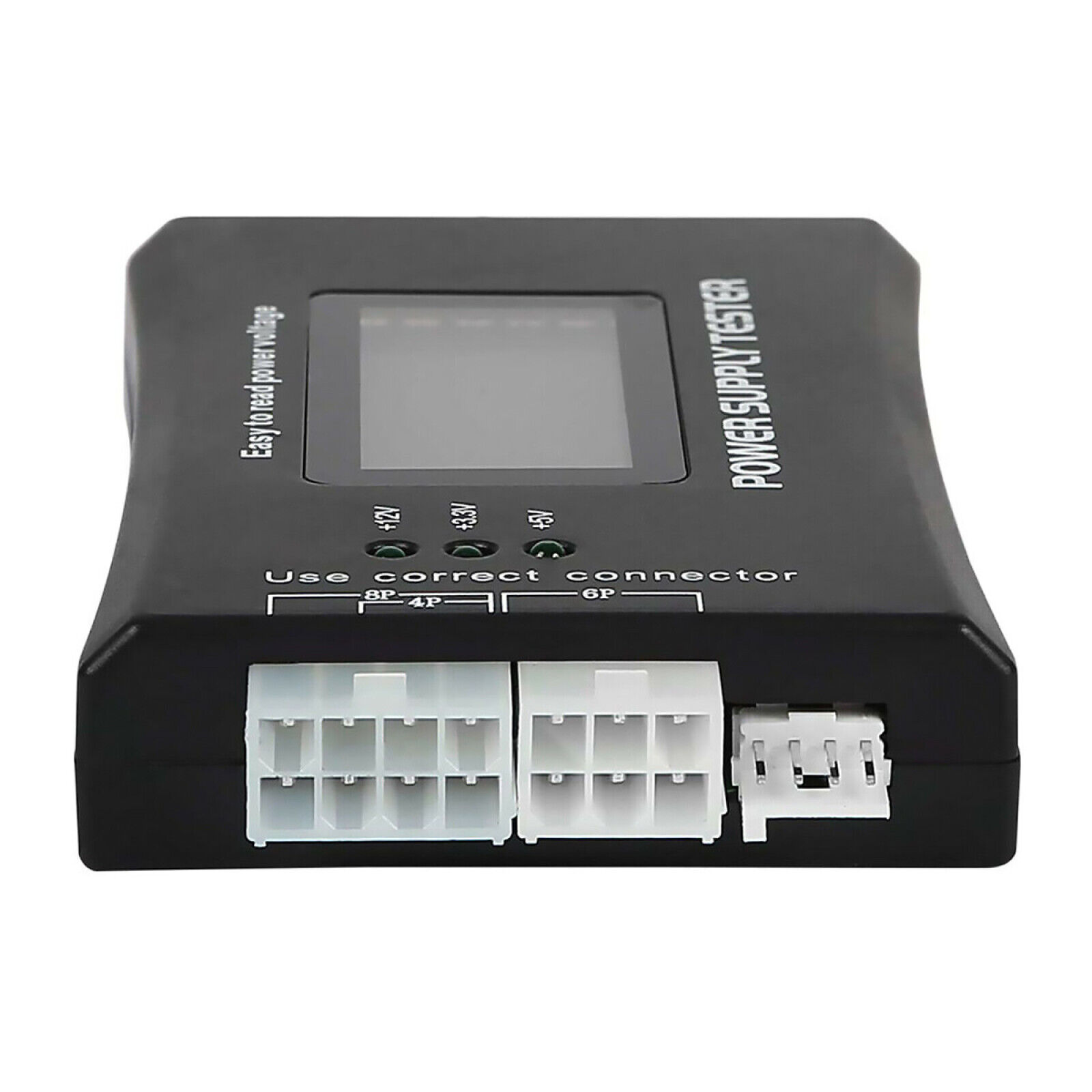 PC 20/24 Pin 4 PSU ATX BTX ITX SATA HDD Power Supply LCD Digital Tester Meter B