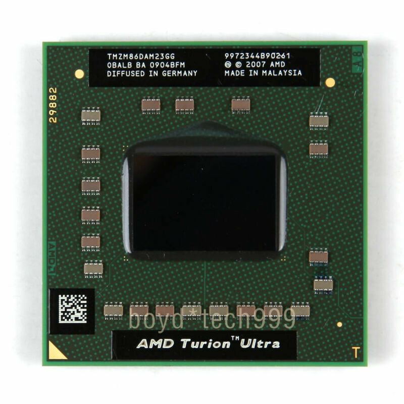 AMD Turion X2 ZM-86 Dual-Core CPU TMZM86DAM23GG 2.4 GHz 1800 MHz Socket S1