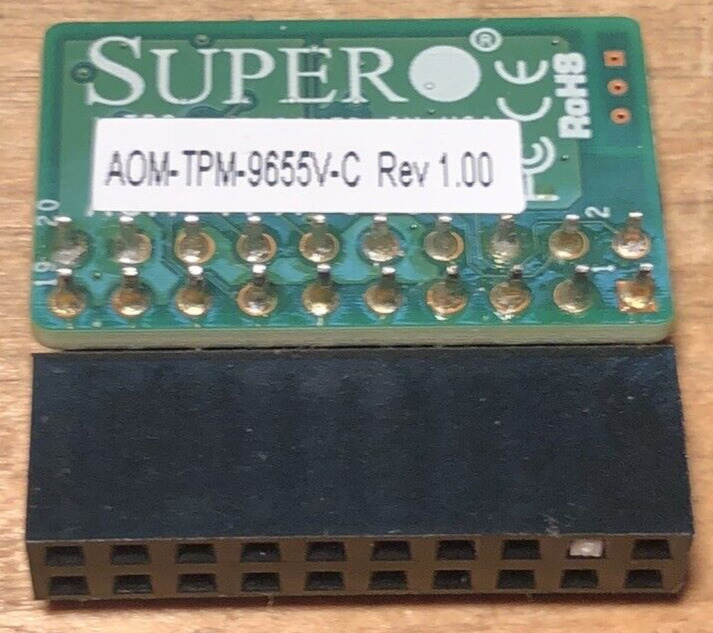 SuperMicro AOM-TPM-9655V-C TPM Module