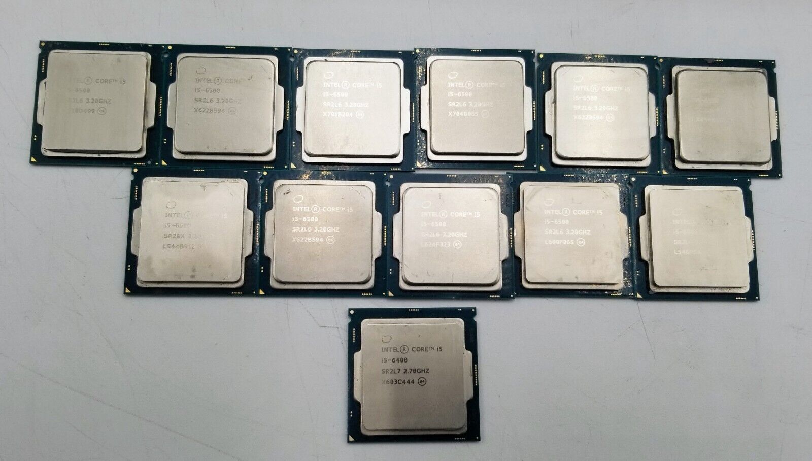 LOT OF (12) 11XIntel Core i5-6500 3.2GHz 6MB  & 1X Intel Core i5-6400 2.7GHz