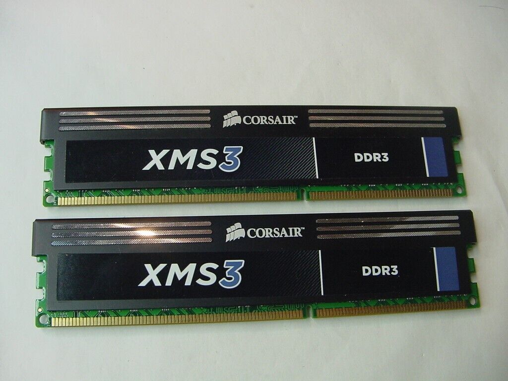 COMPUTER MEMORY - 4GB(2x2GB) CORSAIR XMS3 DDR3 1.65V CMX4GX3M2A1600C9