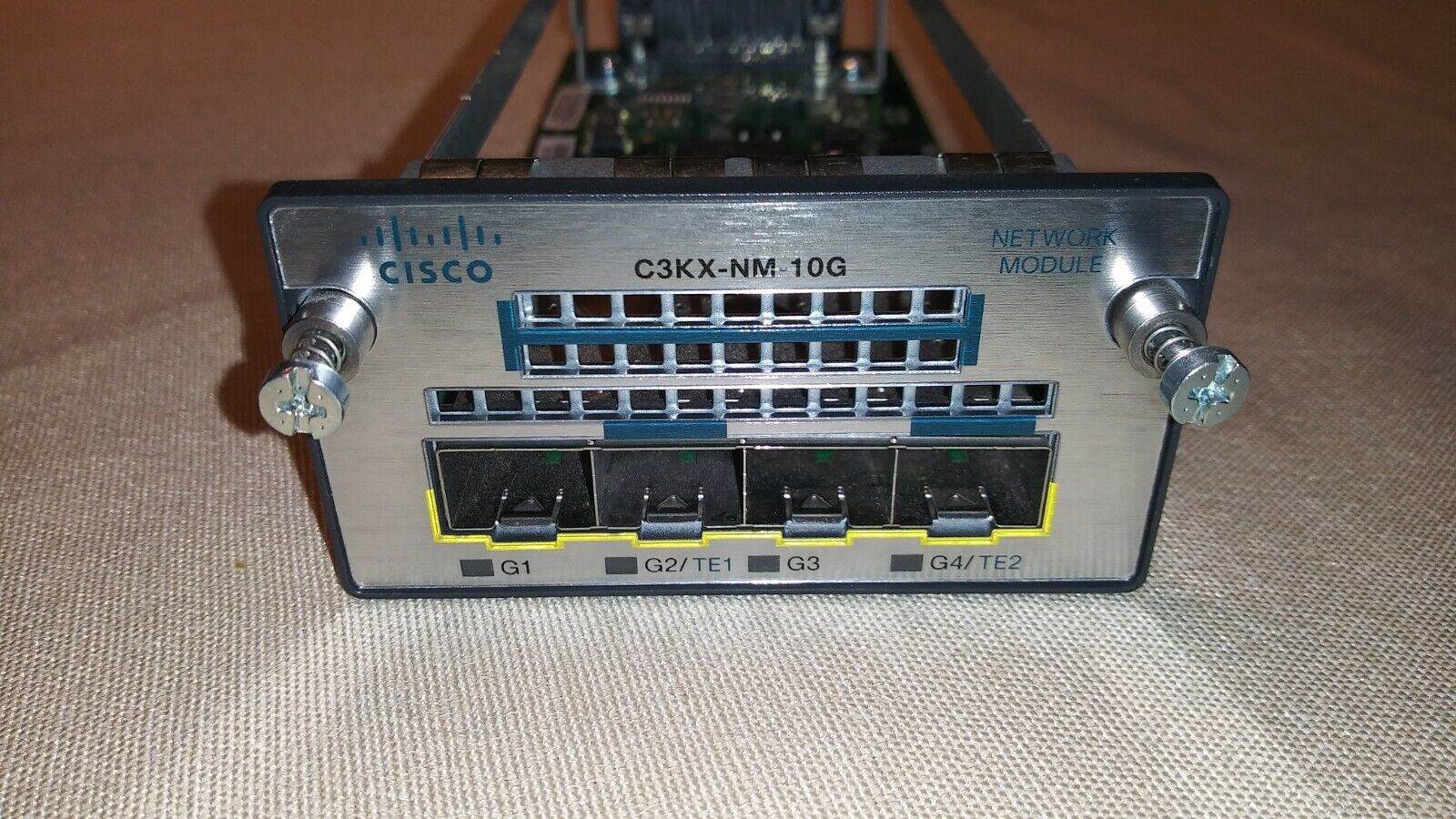 Cisco C3KX-NM-10G network module for Cisco Catalyst 3750-X and 3560-X