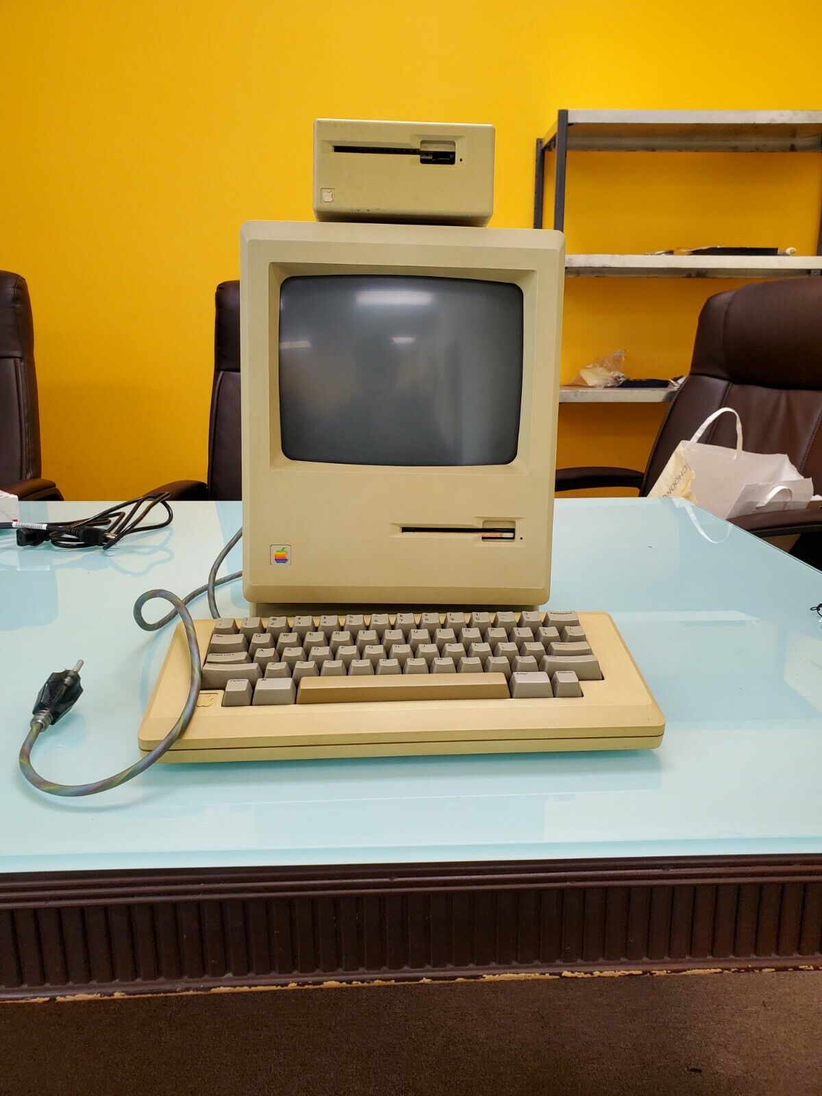 Vintage Old Macintosh Computer