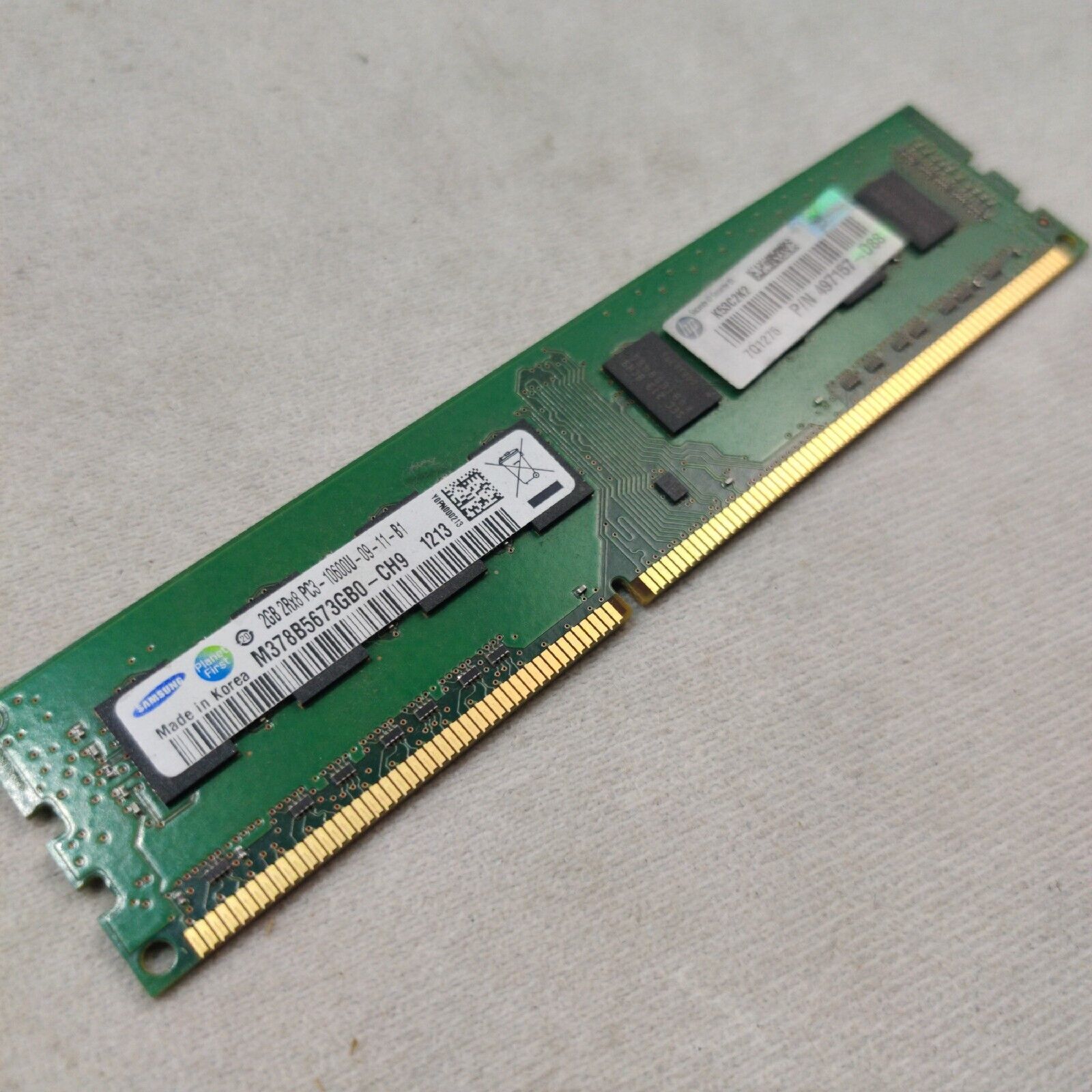 Samsung M378B5673GB0-CH9 2GB PC3-10600U-9-11-B1  DDR3-1333MHz PC Memory DIMM RAM