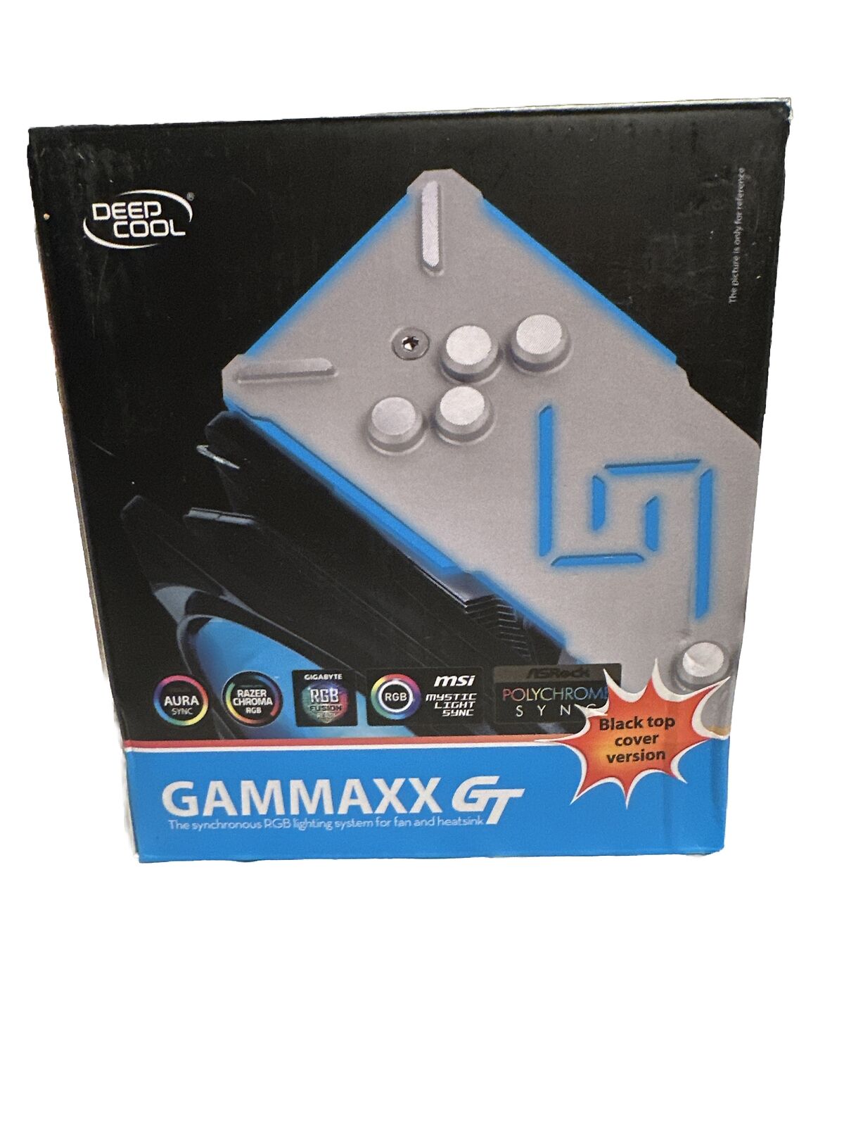 New DeepCool GAMMAXX GT Black (RGB Version) CPU Cooler (New-In-The-Box Unit)