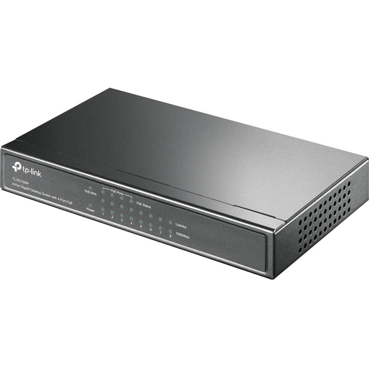 TP-LINK-New-TL-SG1008P _ 8-Port Gigabit Desktop POE Switch with 4 PoE 