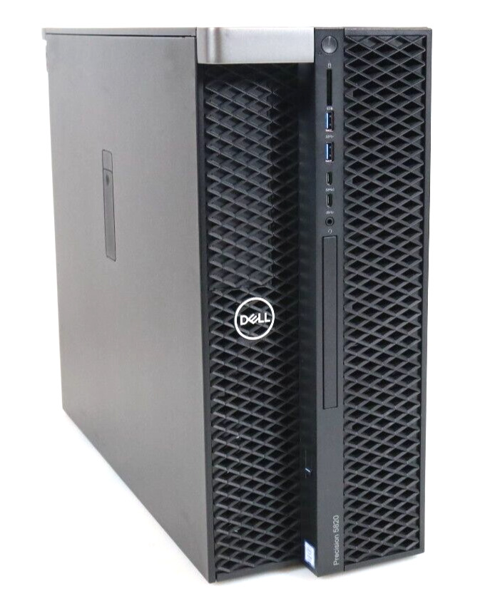 Dell Precision 5820 Tower Intel Xeon W-2123 3.6GHz 32GB DDR4 No COA HDD GPU