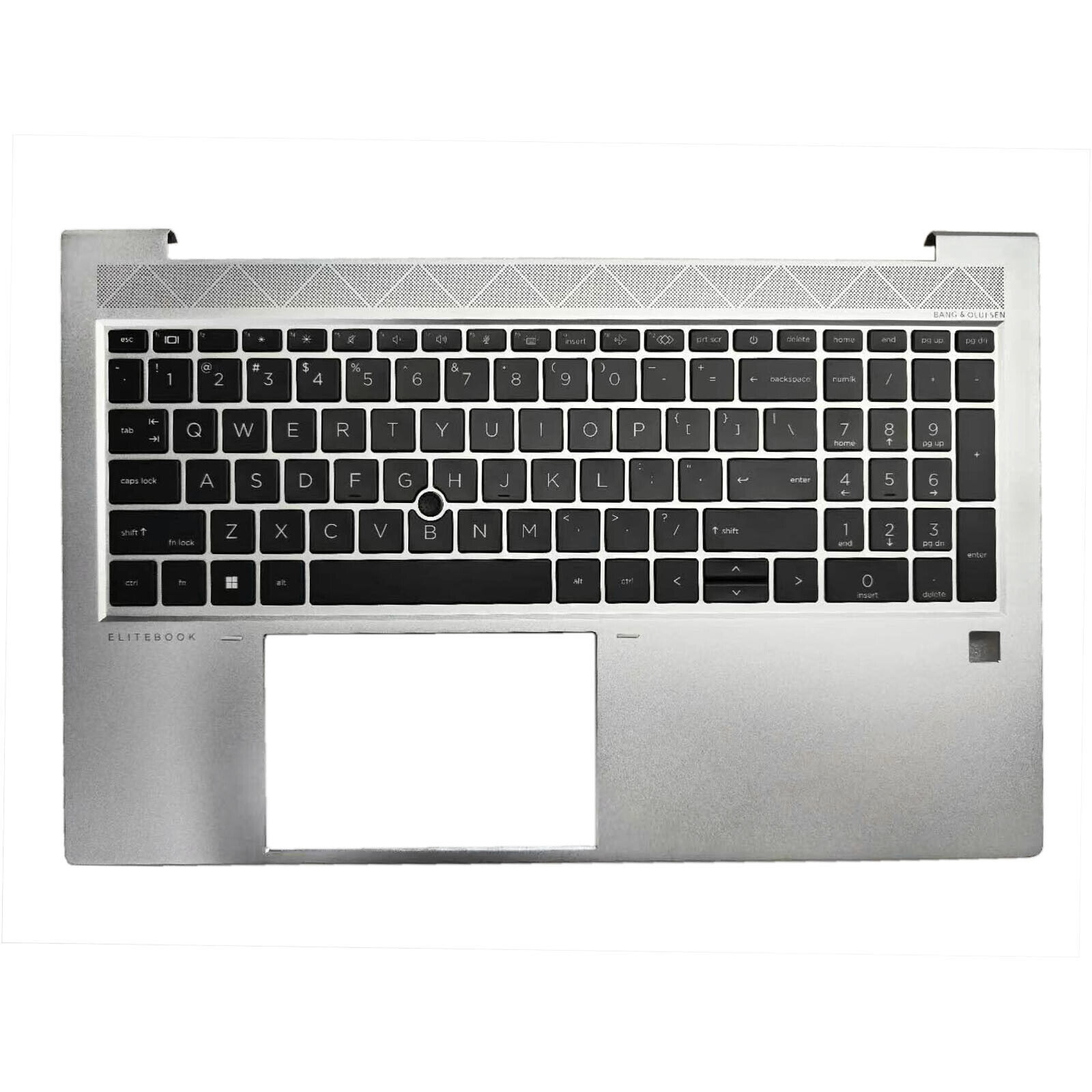 For HP EliteBook 850 G7 Palmrest Cover Backlit Keyboard M07491-001 Silver