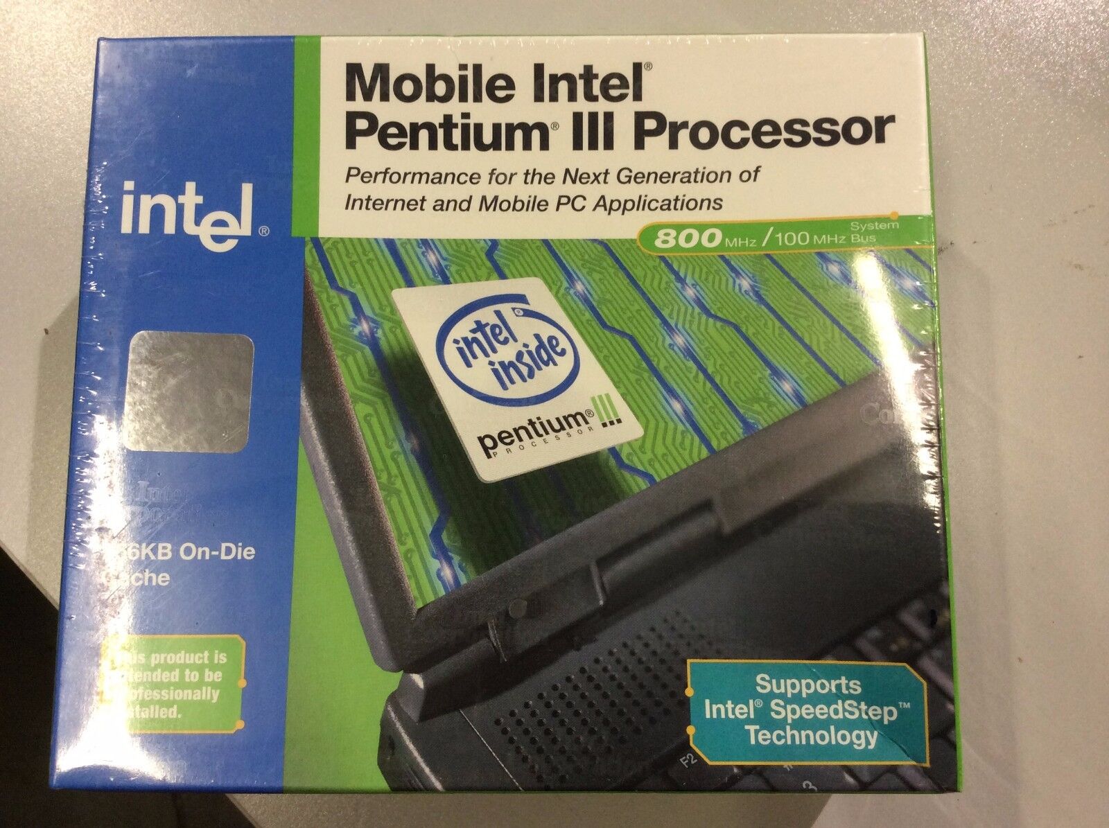 Mobile Intel Pentium III Processor BXM80526B800256 SL4PR