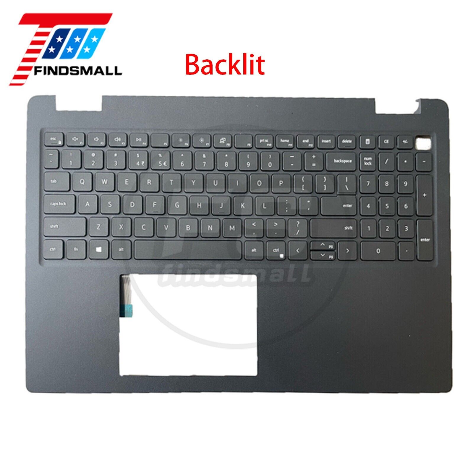 New Dell Latitude 3520 E3520 Laptop Palmrest w/Backlit Keyboard 0DJP76 DJP76 USA