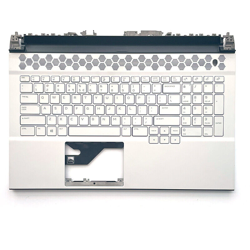 For Dell Alienware M17 R3 Palmrest Backlit Keyboard DRWWR 0DRWWR White US