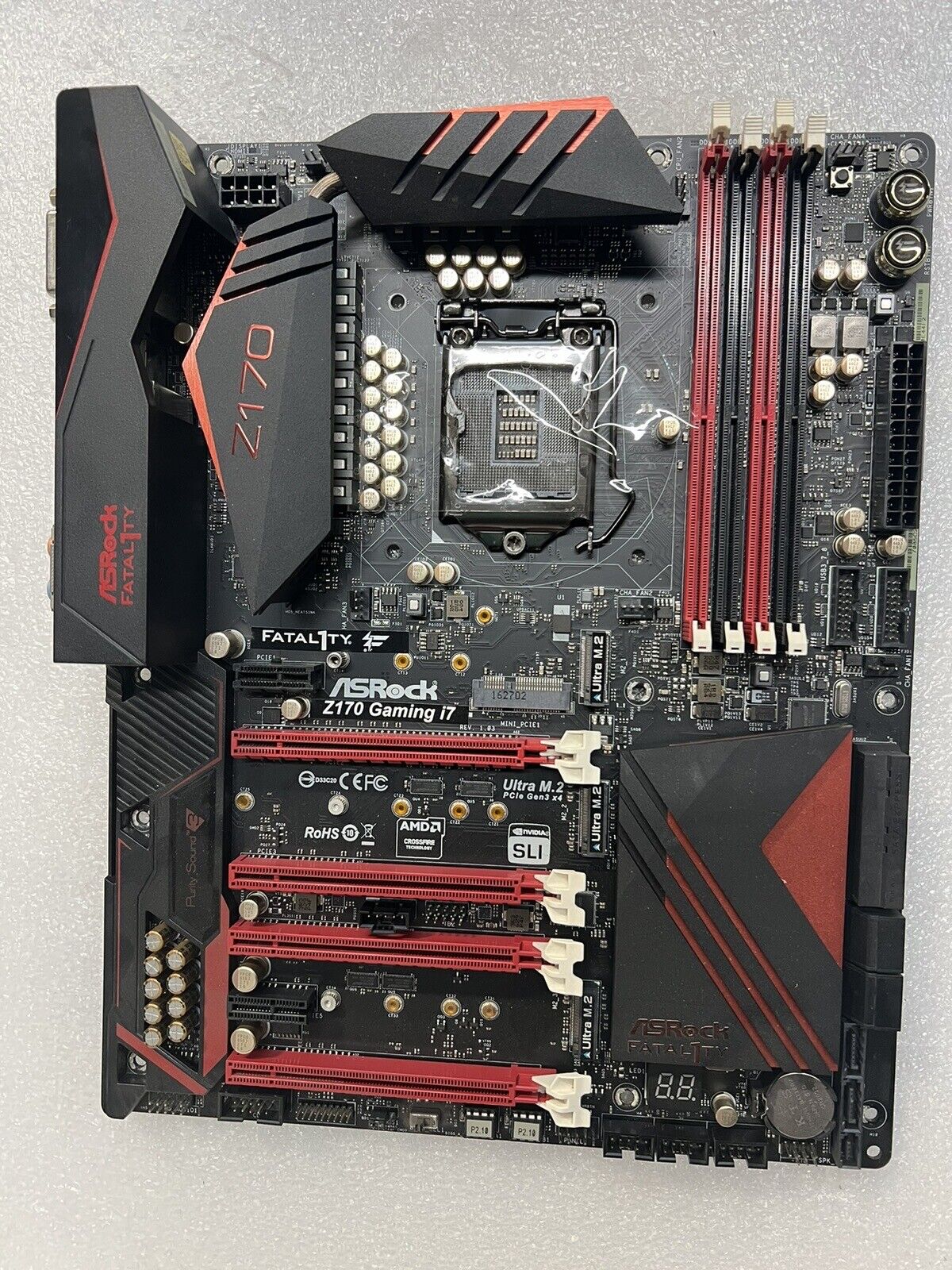 ASRock Fatal1ty Z170 Professional Gaming i7 ATX Motherboard Include I/O Shield