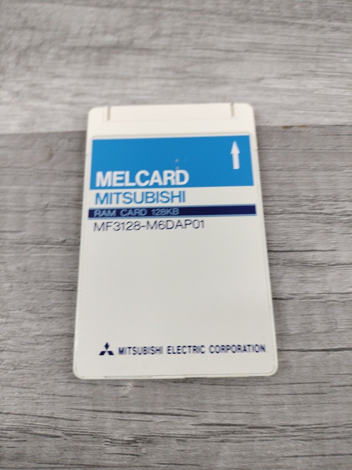 VINTAGE MITSUBISHI MELCARD MF3128-M6DAP01 RAM CARD 128KB