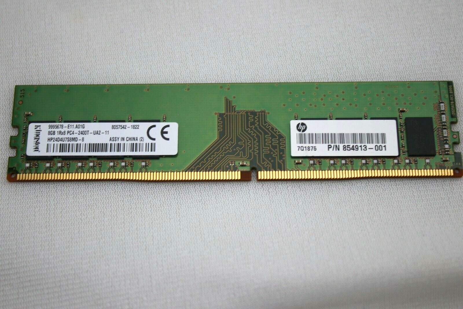 Kingston HP24D4U7S8MD-8  8GB DDR4 PC4-19200 2400MHz RAM **SHIPS FREE**