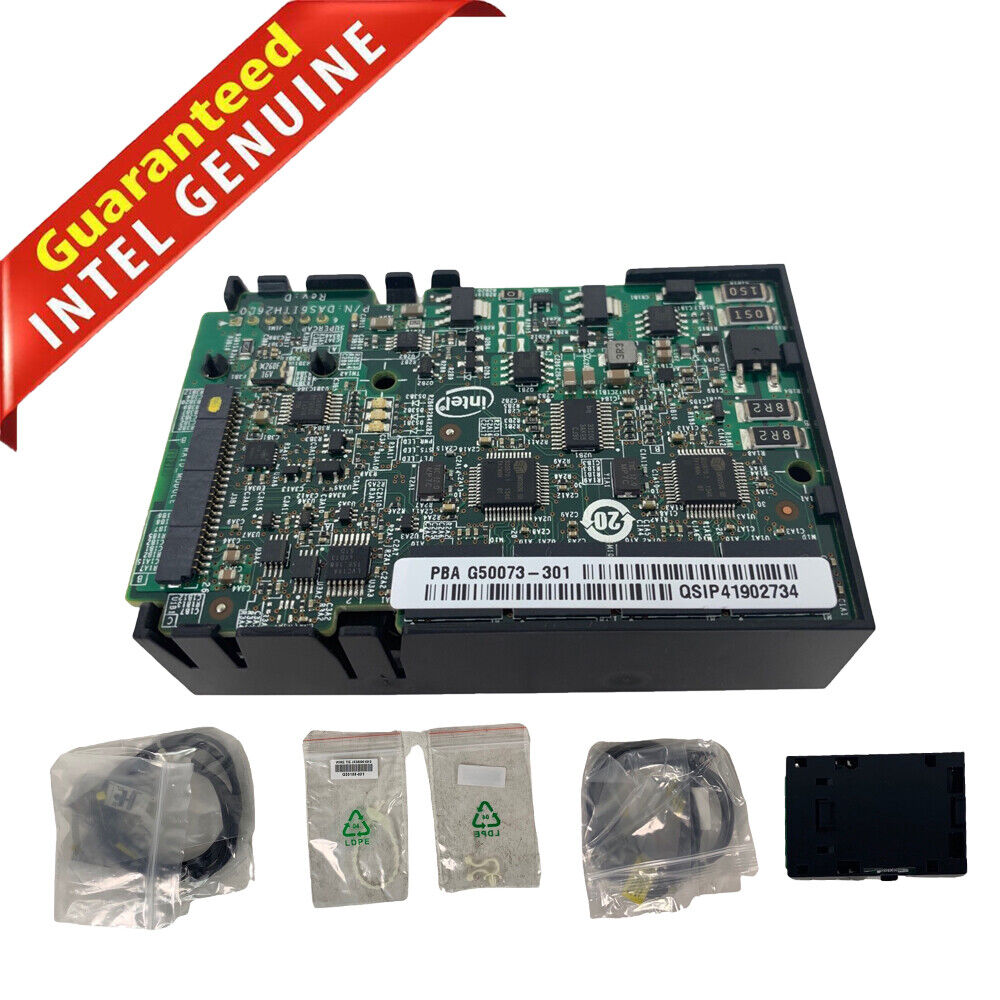 New Intel Integrated Raid Maintenance Backup Unit Module with Cables G50073-303
