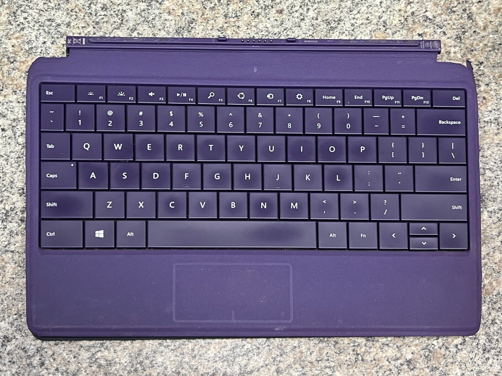 Microsoft Surface Pro 1561 Type Cover 2 Purple REPLACEMENT KEYBOARD KEYS KEYCAPS