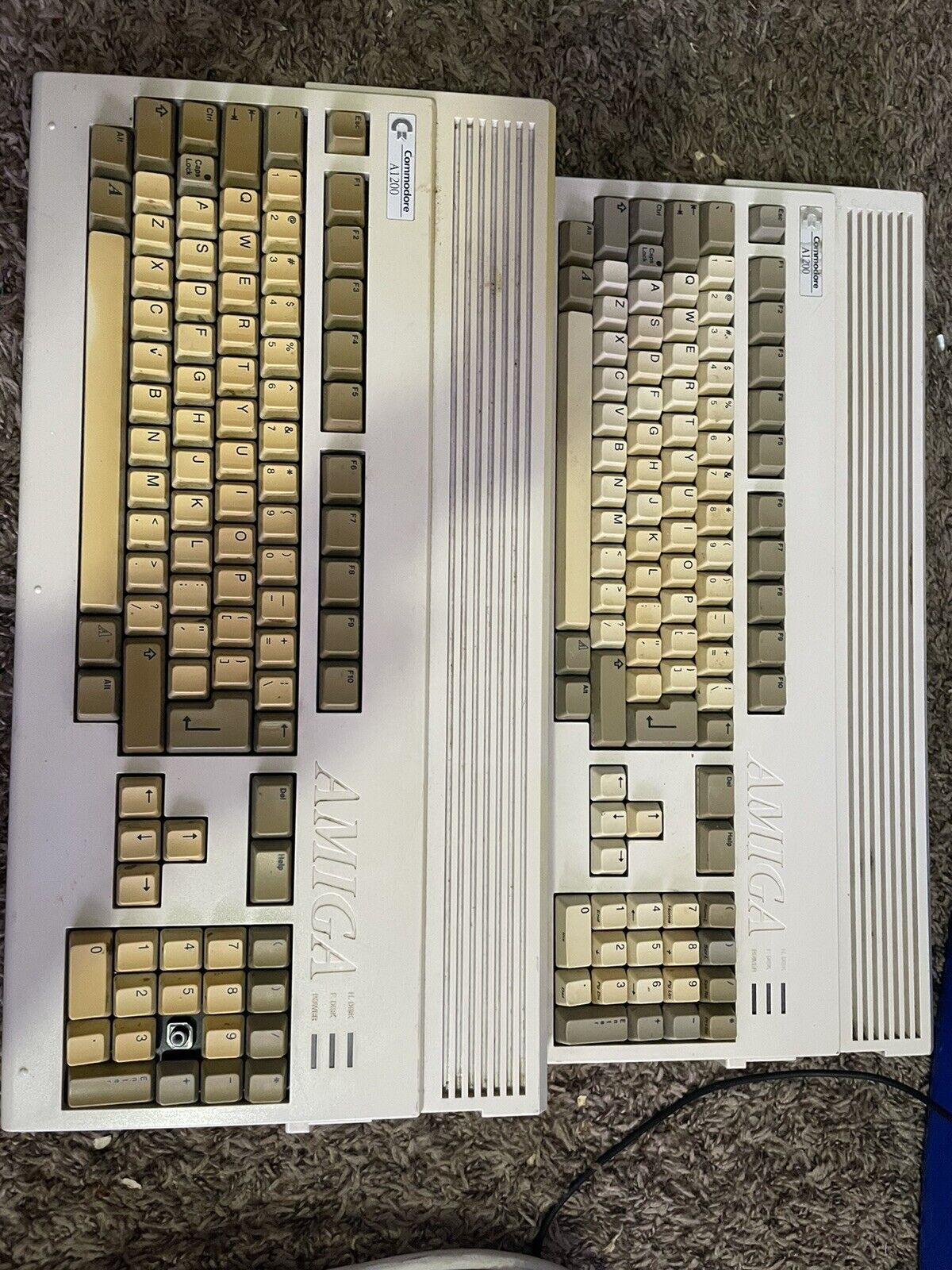 Commodore Amiga A1200 Computer Keyboard Untested *AS IS* Read Description