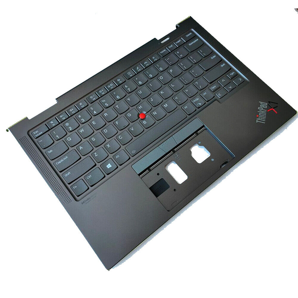 New For Lenovo ThinkPad X1 Yoga 6th Gen Palmrest Keyboard 5M11C40952