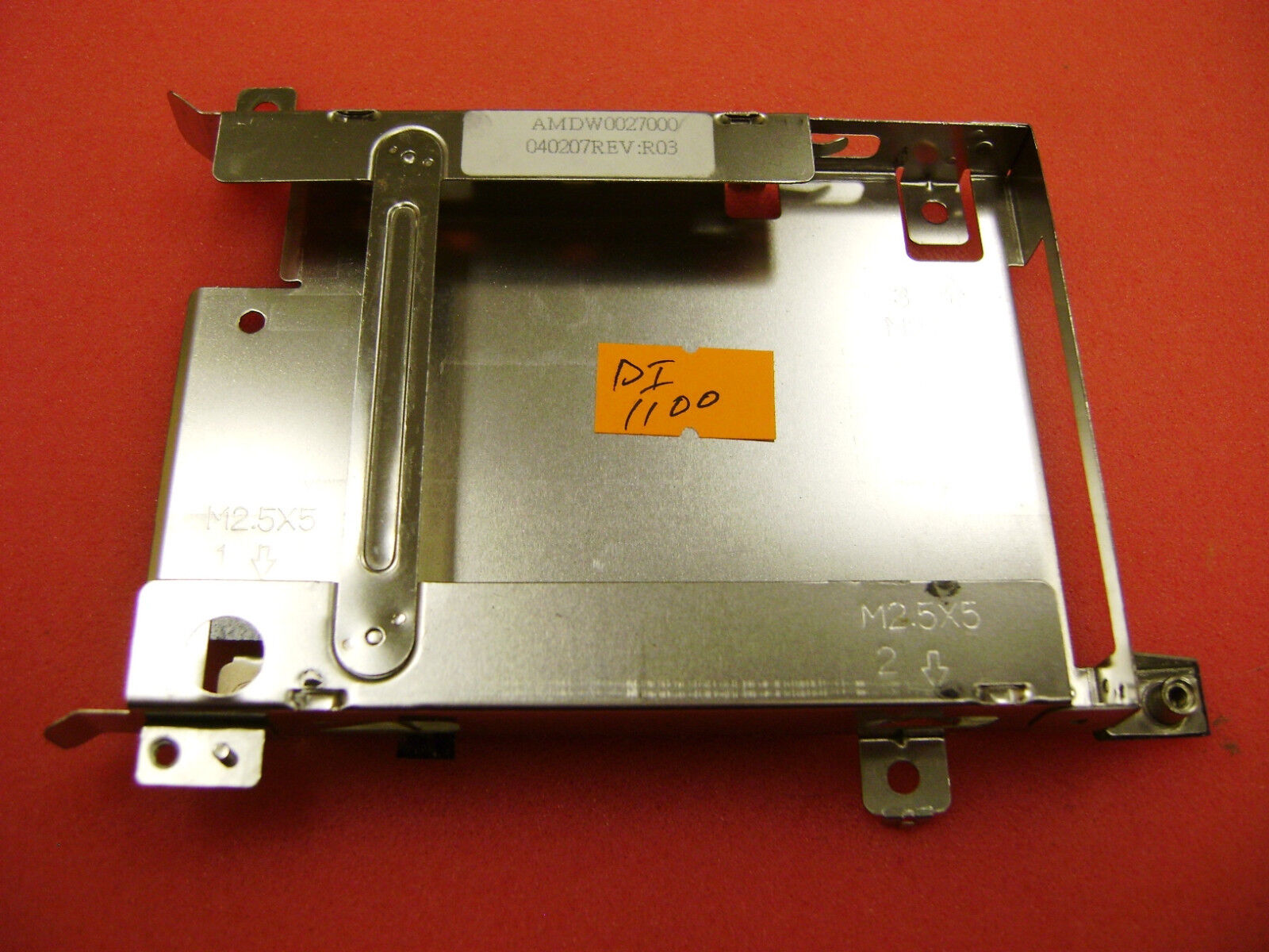 Dell Inspiron 1100 Laptop AMDW0027000 Hard Drive Cage Bracket