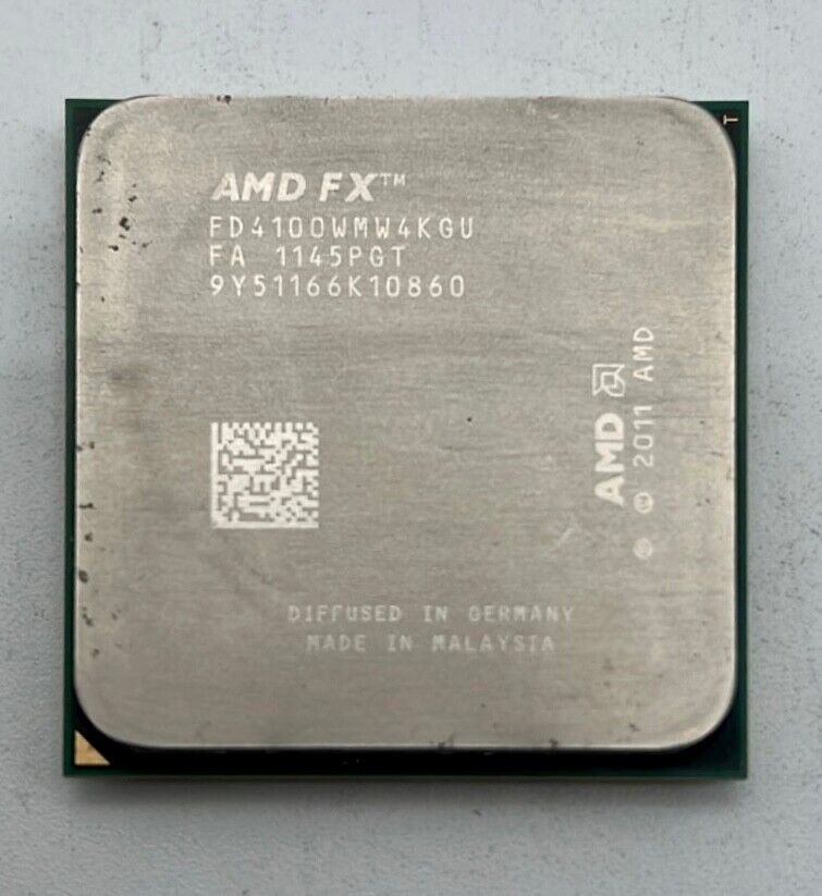 AMD FX-4100 3.6GHz Quad-Core 12MB Cache FD4100WMW4KGU Socket FM3+