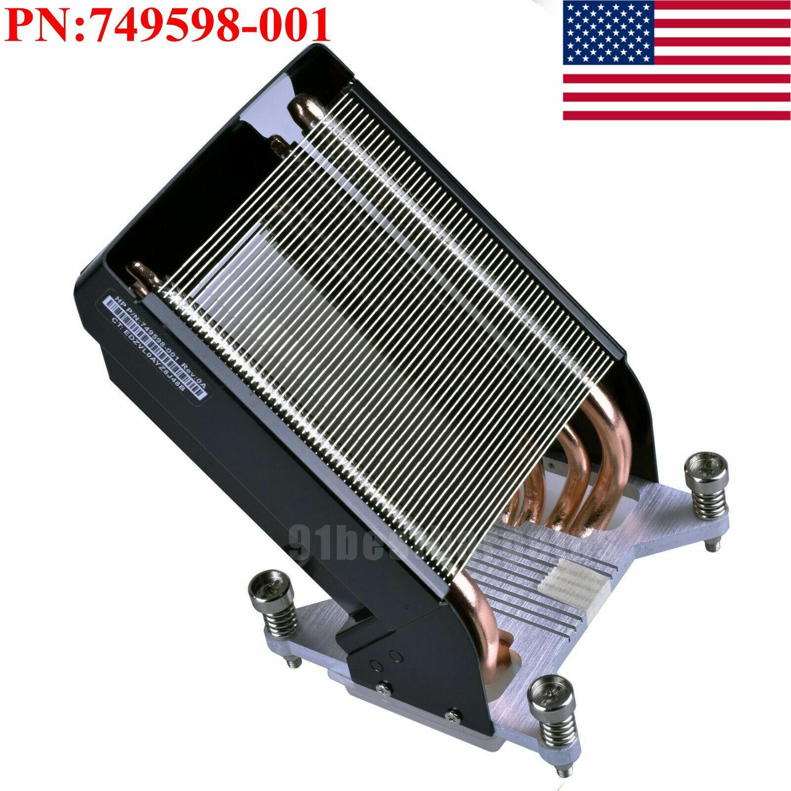 Heatsink CPU Fan HYBRID For HP Z840 Z820 749598-001 782506-001 Fan 647113-001