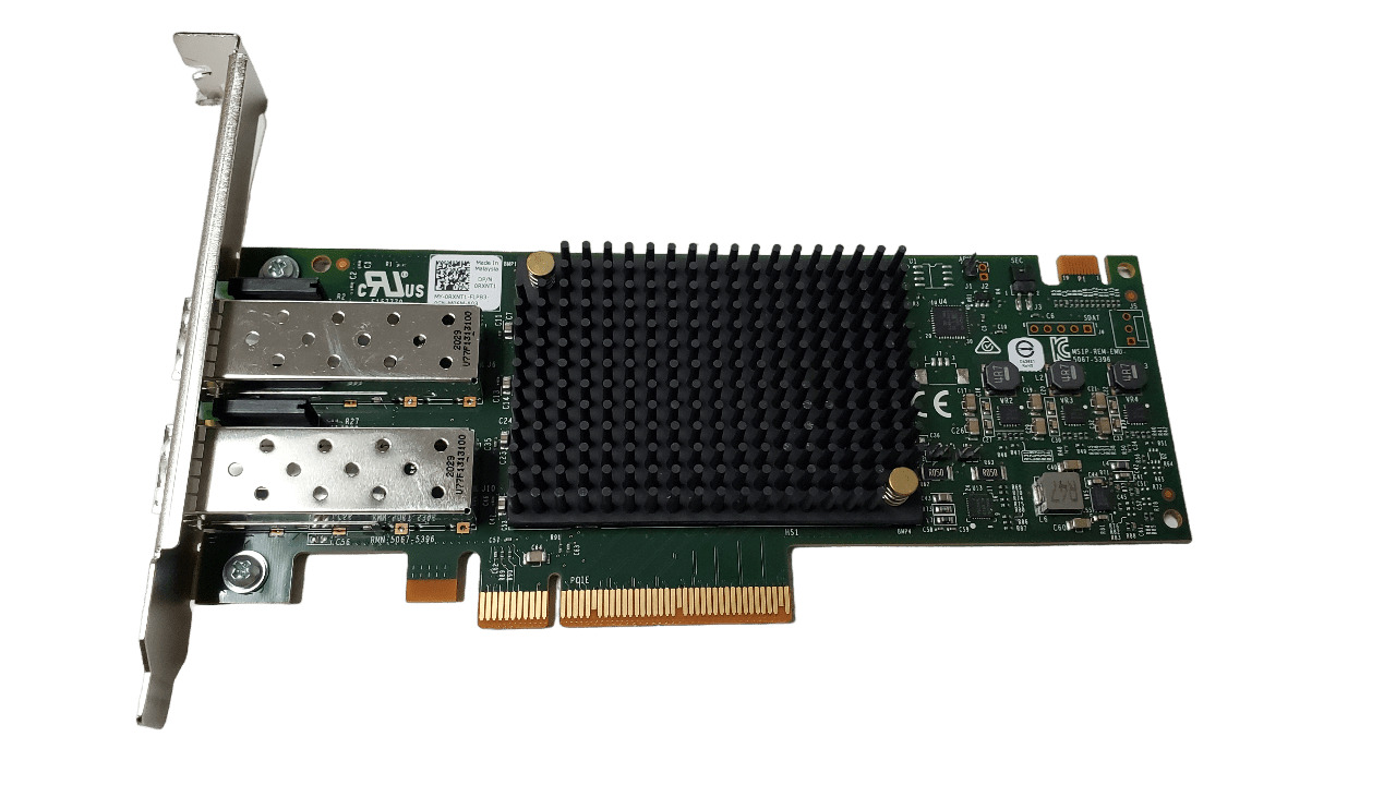 Dell RXNT1 / Emulex LPe31002-M6 16Gb 2-Port PCIe FC HBA Full Height