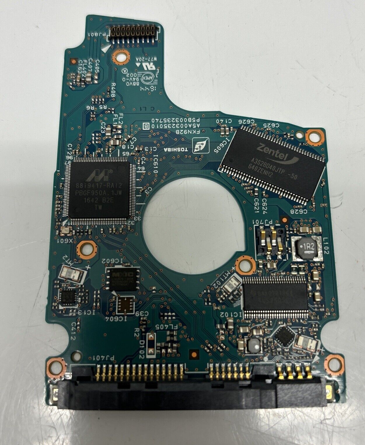 G003235C HDD PCB for TOSHIBA MQ01ACF050 MQ01ABF050 MQ01ABD100 Logic Board ONLY