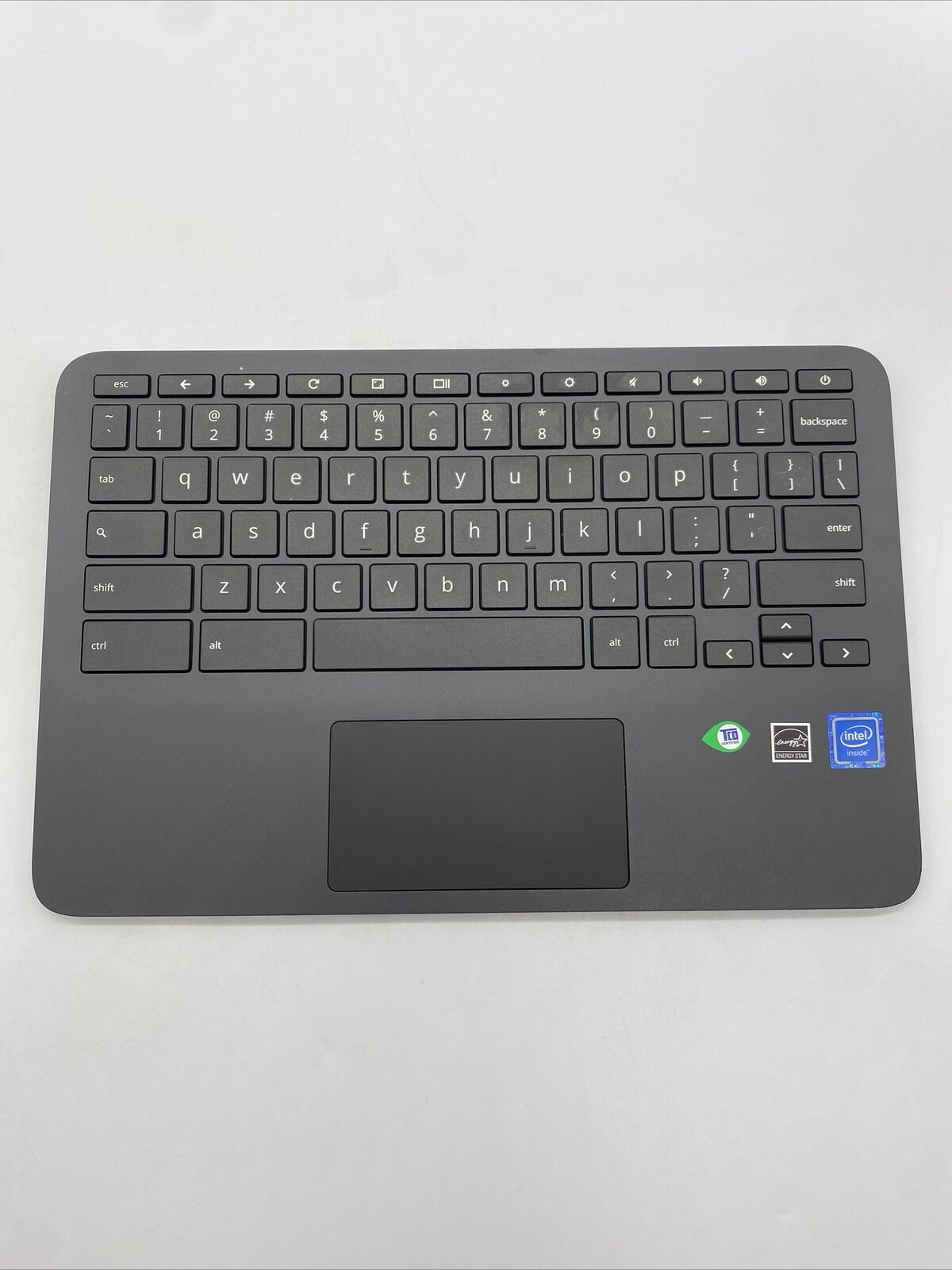 OEM HP Chromebook 11 G8 EE Palmrest w/ Keyboard & Touchpad L82760-001 L90338-001
