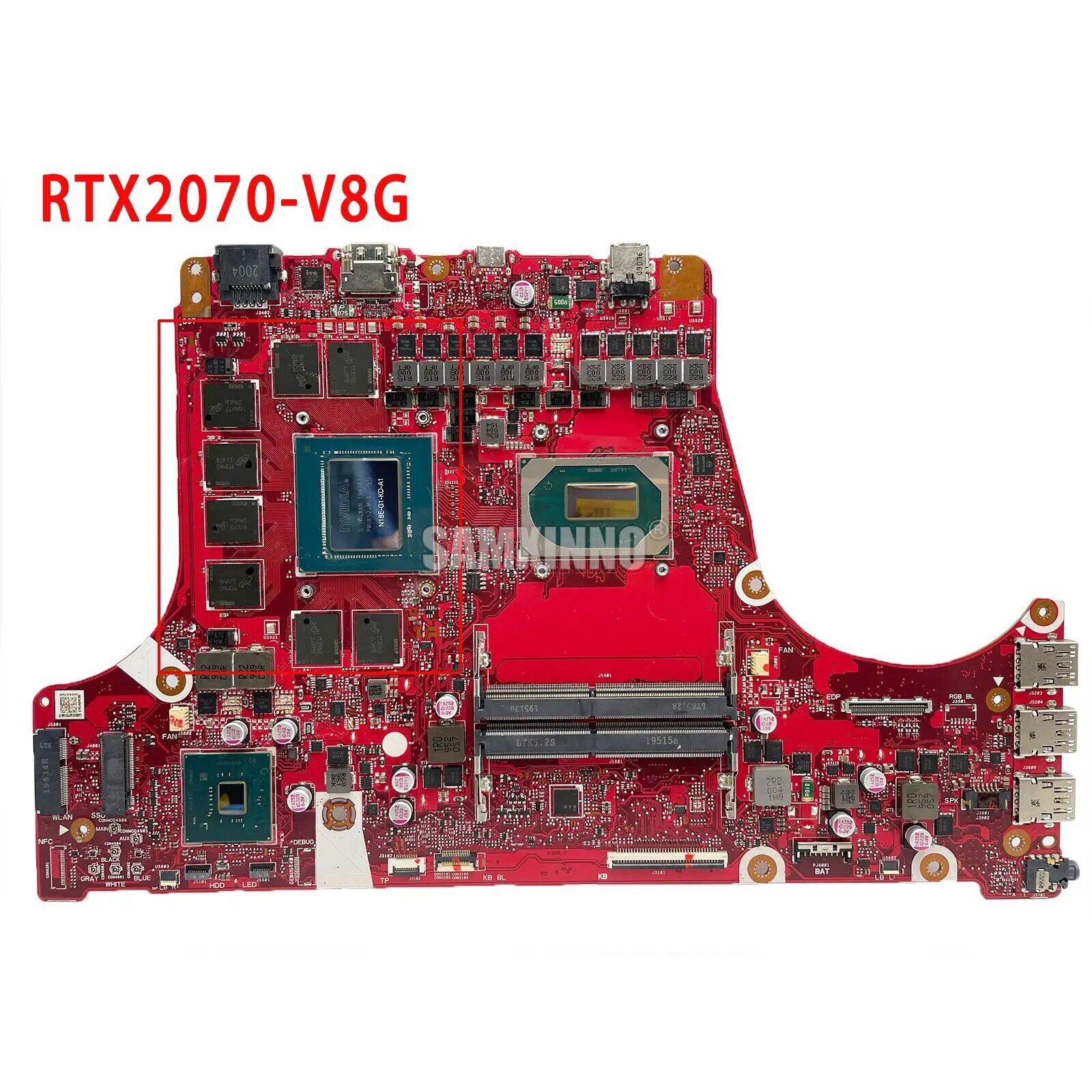 For Asus G731G G731GU G731GV G731GW Motherboard I5 I7 mainboard GTX 1660Ti