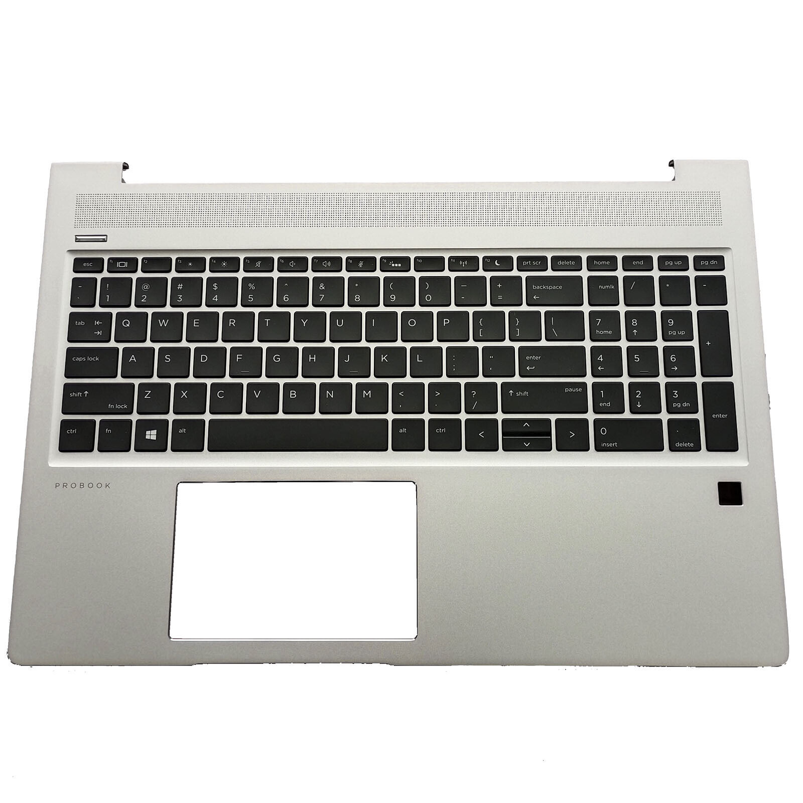 New For HP ProBook 450 G6 450 G7 Palmrest Backlit US Keyboard L45090-001 Silver