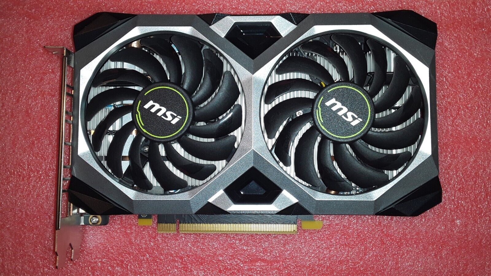 MSI NVIDIA GeForce GTX 1660 VENTUS XS 6G OC 6GB GDDR5 dual-fan PCI-E video card