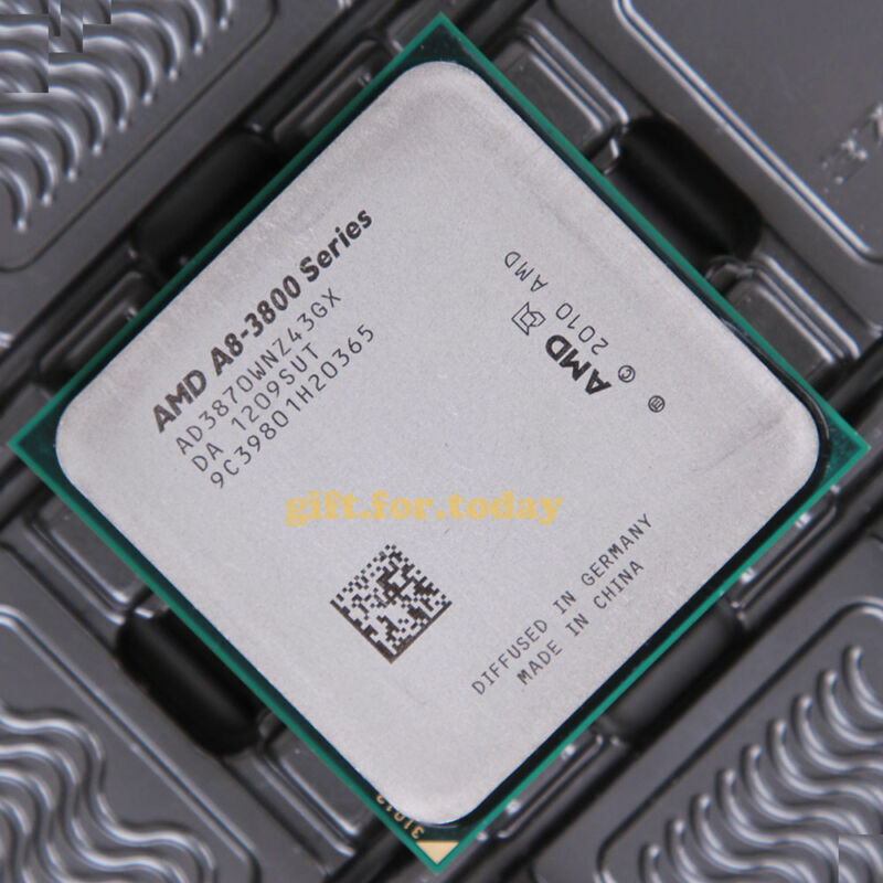 AD3870WNZ43GX AMD A8-Series A8-3870K CPU Quad-Core 3 GHz Socket FM1 Processor