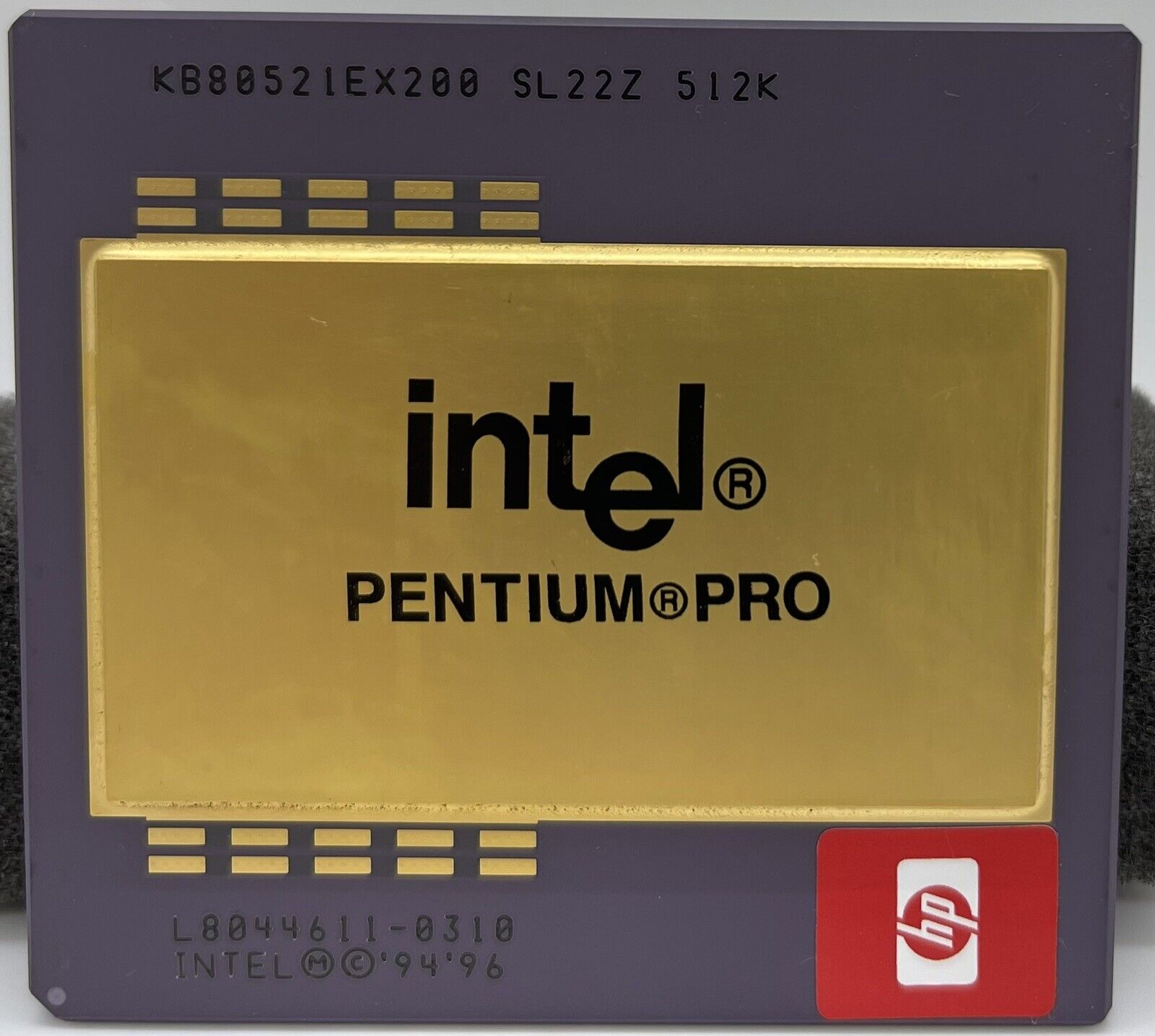 Intel Pentium Pro 200 MHz SL22Z 512K KB80521EX200 Socket 8 Vintage