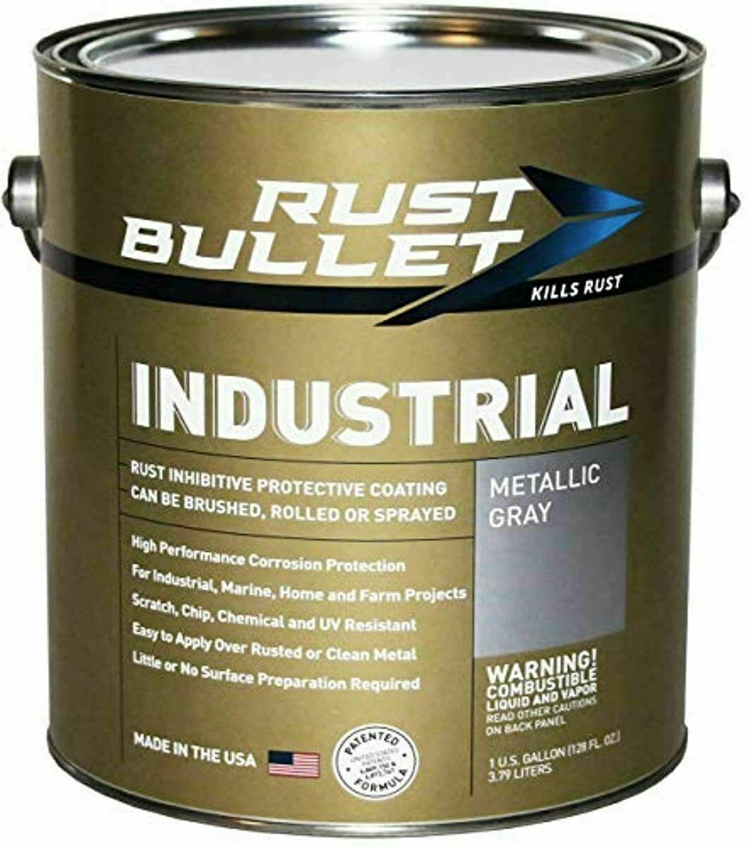 Rust Bullet Industrial Strength Inhibitor Paint Protective Coat 1 GALLON UV RES