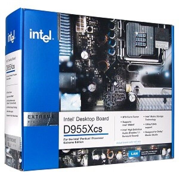 Intel D955Xcs Intel 955X Socket 775 BTX Motherboard w/Audio, LAN & RAID New 
