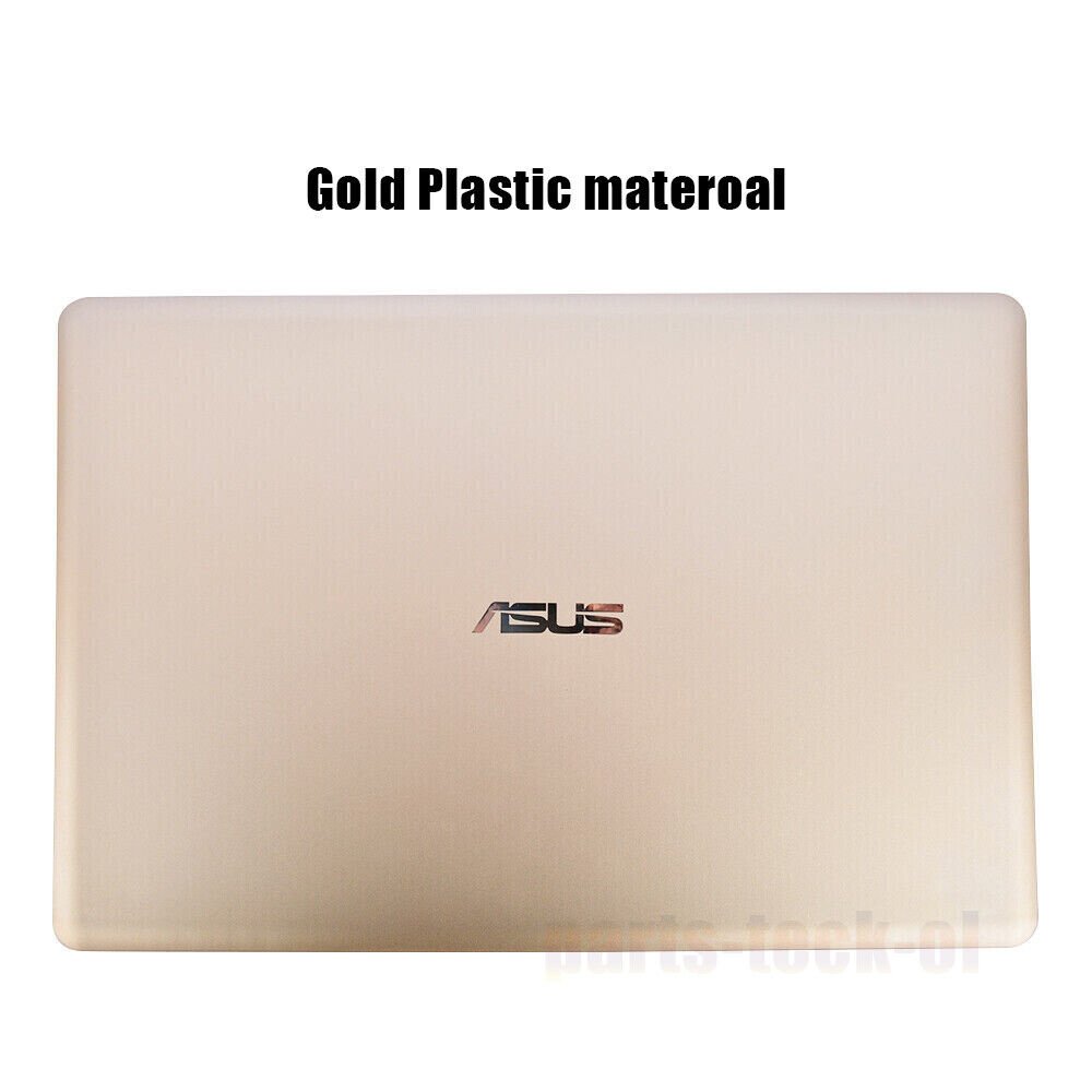 New Gold For Asus VivoBook X510 X510UA S510 LCD Back Cover Top Case 47XKGLCJN00