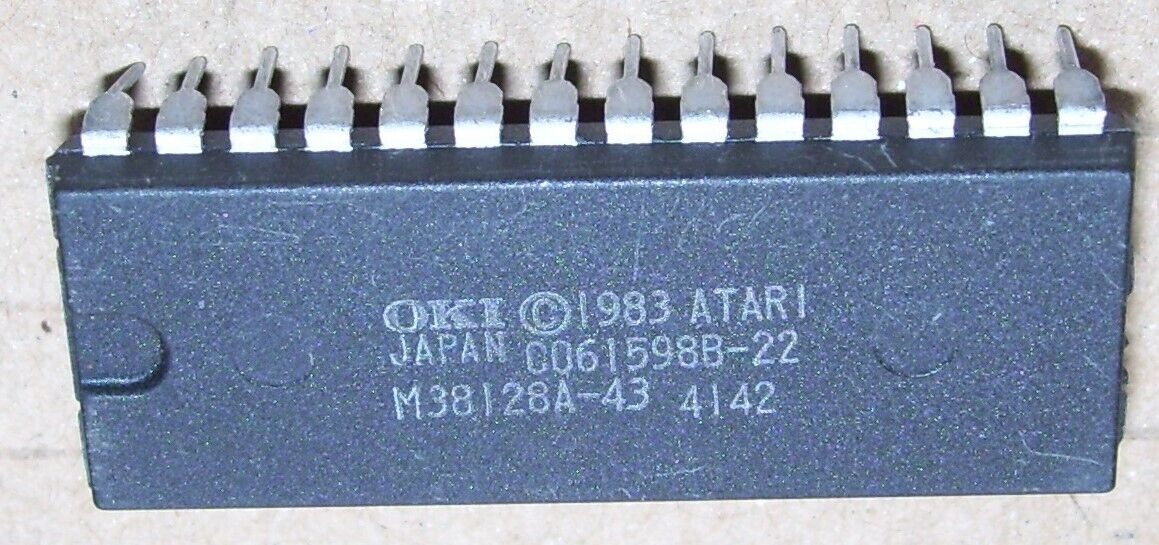 NEW Atari computer 400 800 XL 130 XE Operating System Rom IC Chip C061598B-22