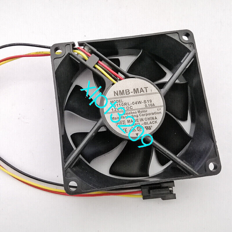 NMB 3110RL-04W-S19 COOLING fan 80*80*25mm 12V 0.1A 3pin