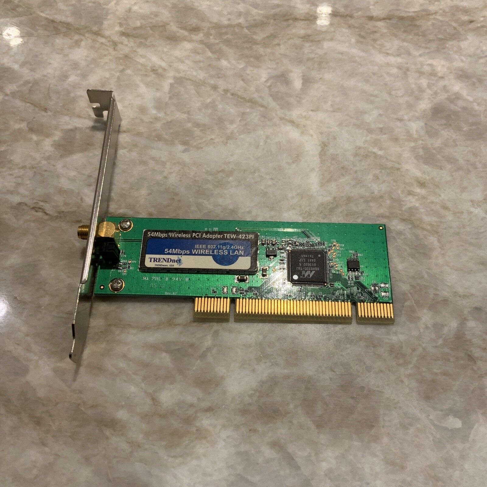 Trendnet Wireless Wifi PCI Card Adapter for Internet - (TEW-423PI)