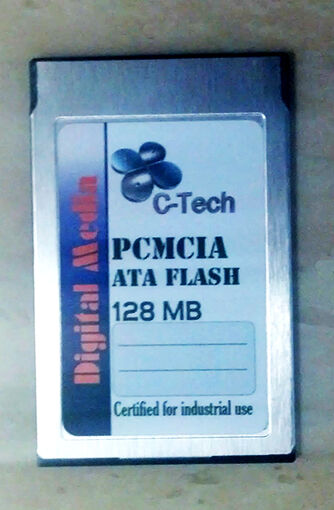 128MB ATA Flash PC Card (PCMCIA) 