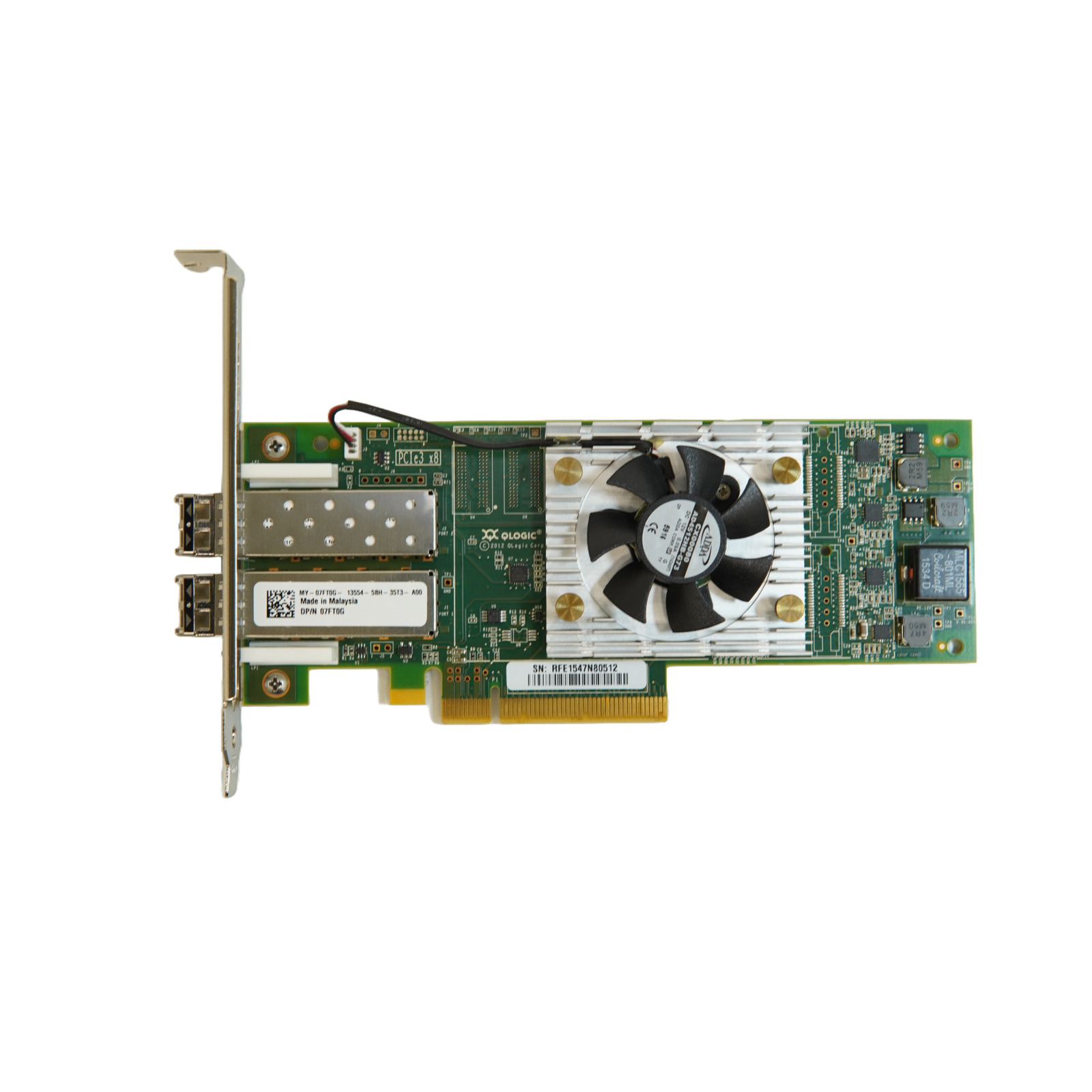 QLogic  16GB Dual Port PCI-E Network Adapter HBA QLE2662 w/ 2 SFP's
