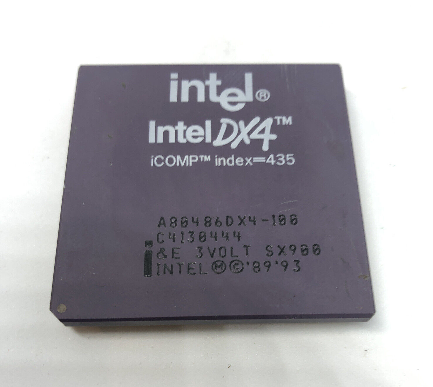 Intel 486 DX4 100MHZ A80486DX4 SX900 SK051 SK096 i486 CPU Processor 3V 33/100