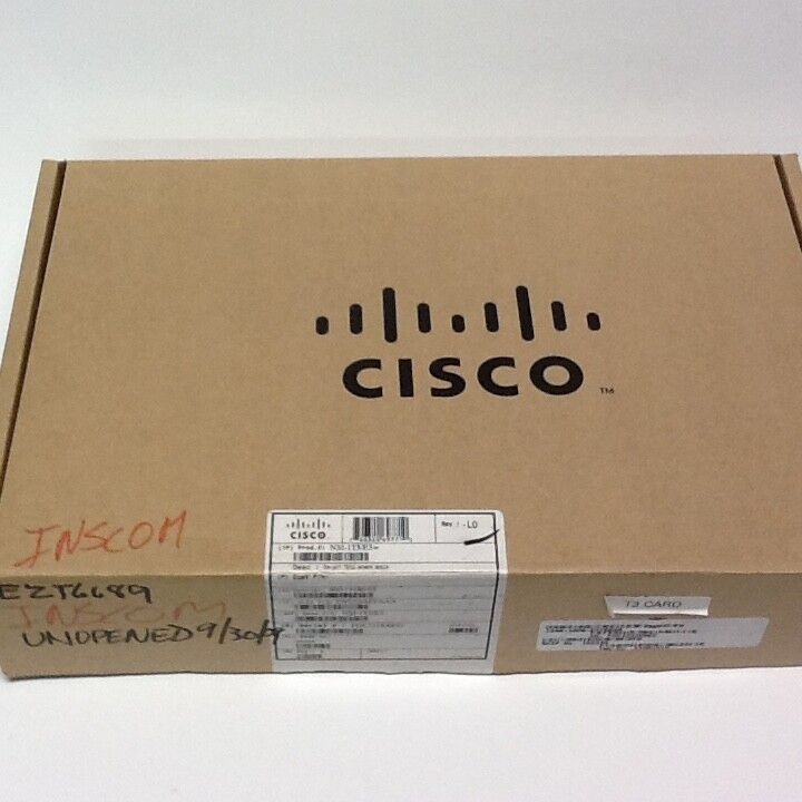 CISCO NM-1T3/E3 One Port T3/E3 Network Module New open box Serial# FOC123300EG